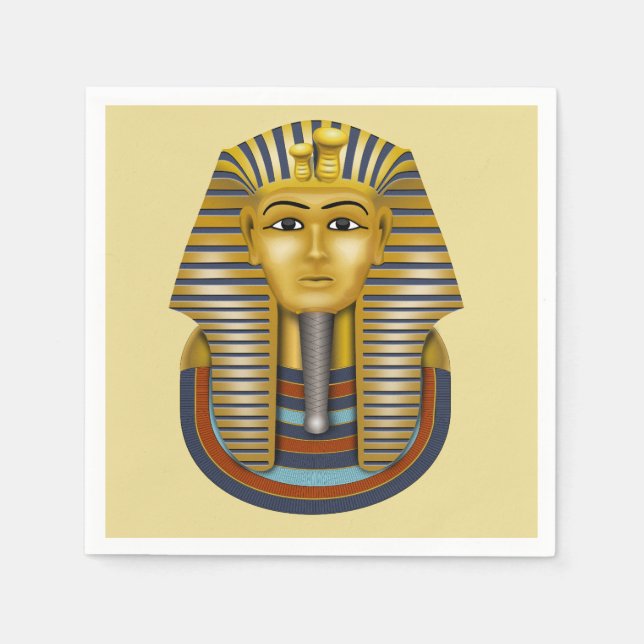 Pharaoh Bust Serviette (Vorderseite)