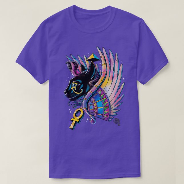 Pharaoh Cat T-Shirt (Design vorne)