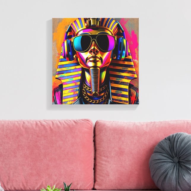 PHARAOH COOL LEINWANDDRUCK (Insitu (Wohnzimmer))