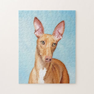 Pharaoh Hound Gemälde - Süße originelle Hundekunst Puzzle