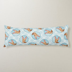 Pharaoh Hound Malerei Kastanien Original Hunde Kun Seitenschläferkissen