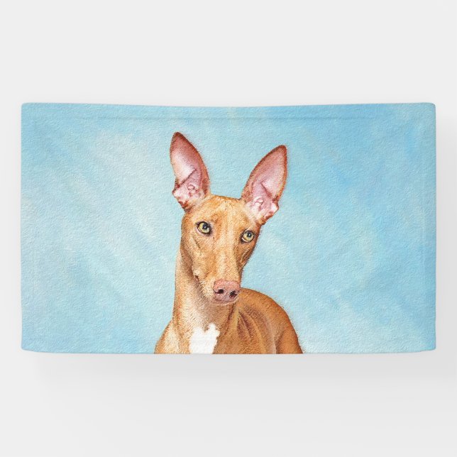 Pharaoh Hound Painting - Niedliche Original Hunde  Banner (Horizontal)