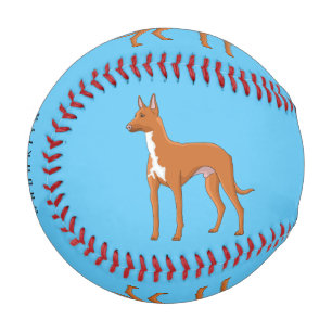 Pharaoh-Hund-Cartoon Baseball