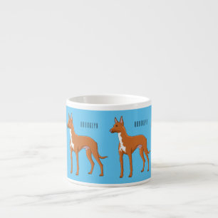 Pharaoh-Hund-Cartoon Espressotasse