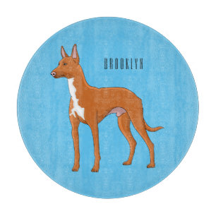 Pharaoh-Hund-Cartoon Schneidebrett