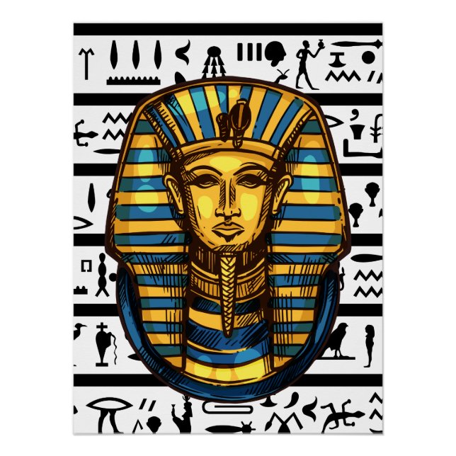 Pharaoh of Egypt Poster / Pôster Faraó do Egito (Vorderseite)