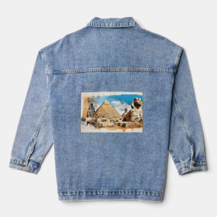 Pharaoh-Portrait Jeansjacke