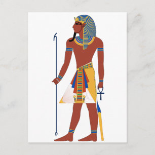 Pharaoh Postkarte