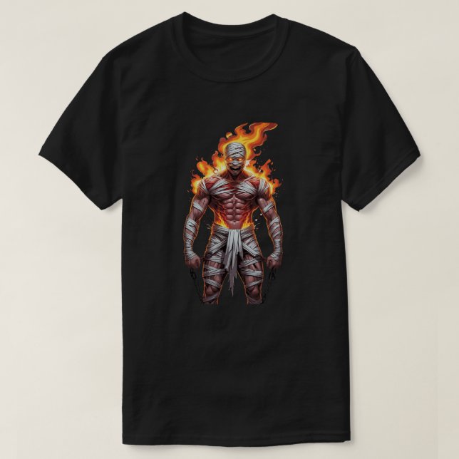 Pharaoh Spirit T - Shirt - Antiker ägyptischer Sti (Design vorne)