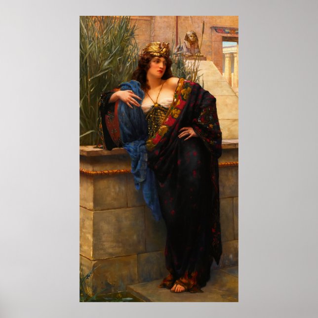 Pharaoh-Tochter von Reginald Arthur Poster (Vorne)