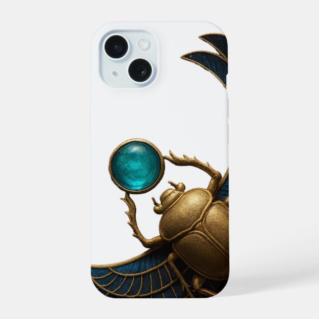 Pharaonic Beetle iPhone 15 Pro Max Case Hülle (Rückseite)