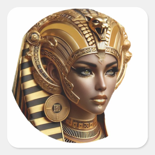 Pharaonic Square Stickers (Vorderseite)