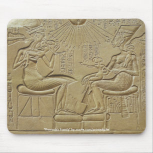 Pharaoos Familie Antike ägyptische Art Mousepad