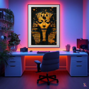 Pharaos Vermächtnis – Altägyptische Goldene Maske Poster
