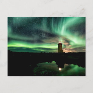 Phare de Stafnesvegur Islande Postkarte