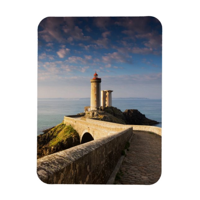 Phare du Petit Minou (Leuchtturm Minou) Magnet (Vertikal)