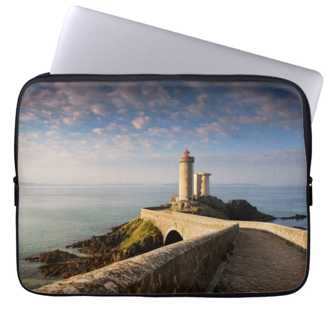 Phare du Petit Minou (Minou Leuchtturm) Laptopschutzhülle (Vorderseite)
