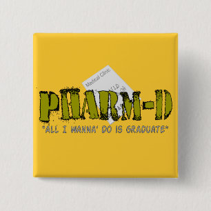 Pharm-D (Apotheken-Student) Geschenke Button