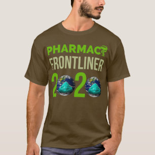 Pharma-Frontliner 2020 Welt mit Maske T-Shirt
