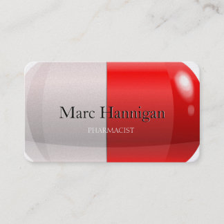 PHARMACIST - Apotheke für rote Pille Visitenkarte