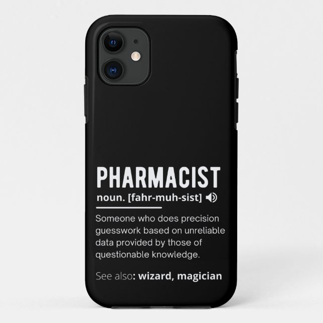 pharmacist Case-Mate iPhone hülle (Rückseite)