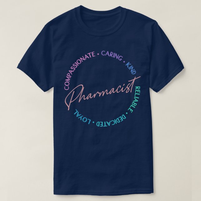 Pharmacist Qualities 1 T-Shirt (Design vorne)