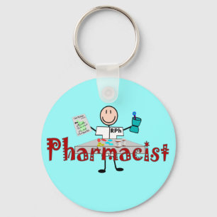 Pharmacist Stick Person--Gifts Schlüsselanhänger
