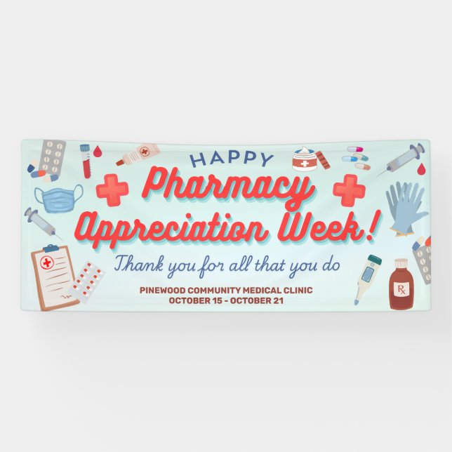 Pharmacy Appreciation Week Banner (Horizontal)
