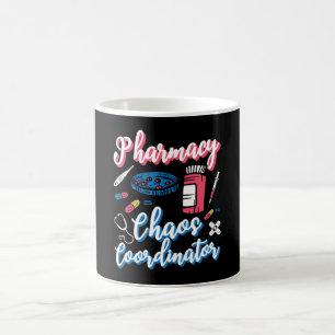 Pharmacy Chaos Koordinator Apotheker Techniker Kaffeetasse