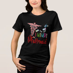 Pharmacy Christmas Future Pharmaceutical Tri-Blend Shirt