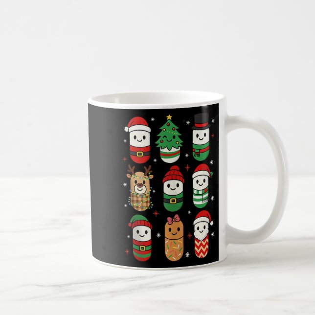 Pharmacy Christmas Xmas Vibes Pharmacist Pharm Tec Kaffeetasse (Rechts)