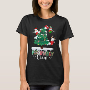 Pharmacy Crew Weihnachten Pillen Snowman Reindei S T-Shirt