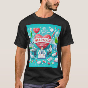 "Pharmacy Day: Das Herz der Gesundheitsversorgung T-Shirt