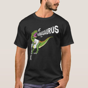 Pharmacy Dinosaur Pharma Saurus Rex Pharmasaurus R T-Shirt