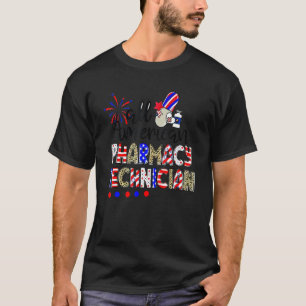 Pharmacy Pills USA Flaggen Apotheker 4. Juli 2010 T-Shirt