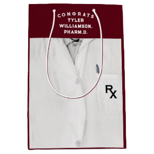 Pharmacy School Abschluss Mittlere Geschenktasche Geschenktüte