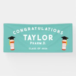 Pharmacy School Pharmacist Graduation Party Banner