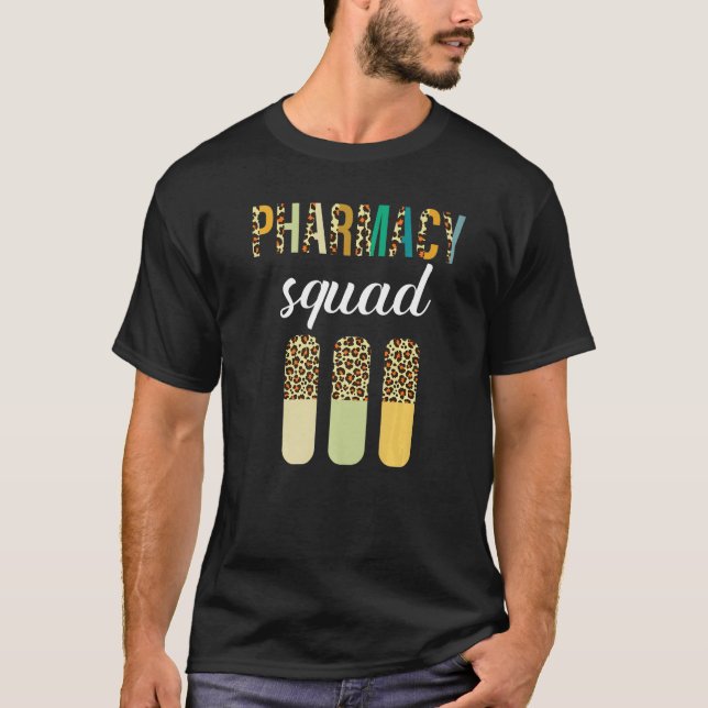 Pharmacy Squad Team Pharmacy Pharmacist Profession T-Shirt (Vorderseite)
