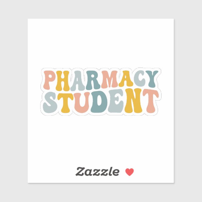 Pharmacy Student Aufkleber (Blatt)