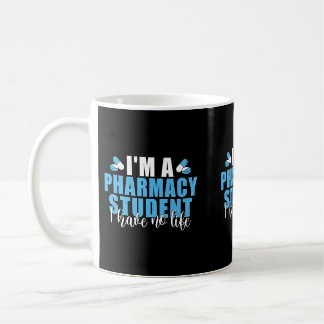 Pharmacy Student Technician Pharmacist Medical Tec Kaffeetasse (Links)