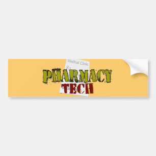 Pharmacy Tech-Geschenke mit verschreibungspflichti Autoaufkleber