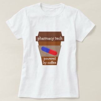 Pharmacy Tech mit Kaffee T-Shirt