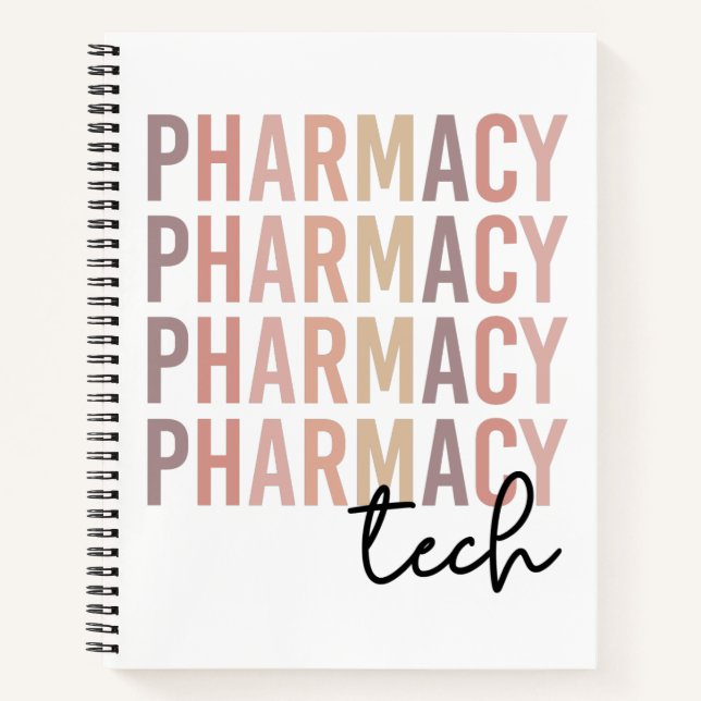Pharmacy Tech | Pharmazeutischer Unternehmer Notizbuch (Vorderseite)