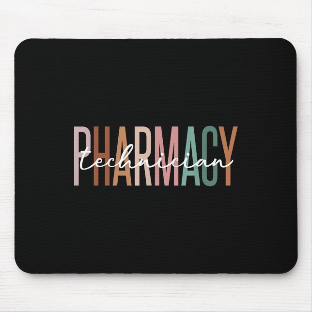 Pharmacy Technician Certified Pharm Tech Pharmacis Mousepad (Vorne)
