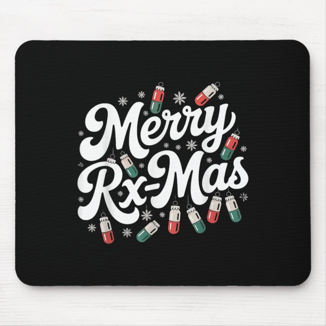 Pharmacy Technician Christmas Pharmacist Pharmacy  Mousepad (Vorne)