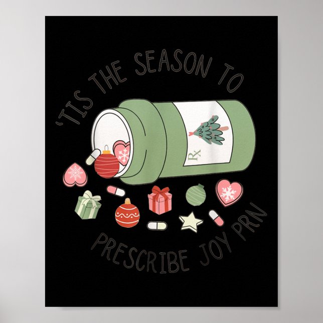 Pharmacy Technician Christmas Pharmacy Graduation  Poster (Vorne)