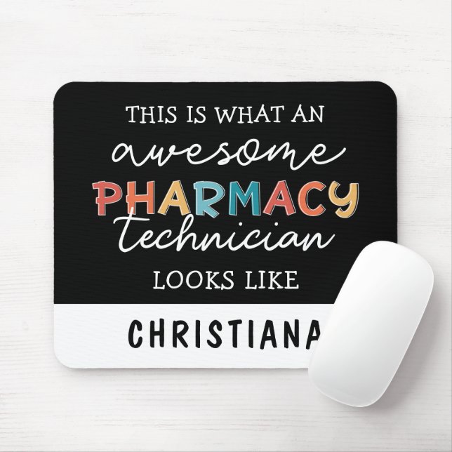 Pharmacy Technique Phantastisch Pharmacy Tech Funn Mousepad (Mit Mouse)