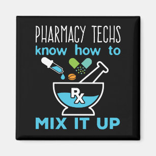 Pharmacy Techs wissen, wie man es vermischt Magnet