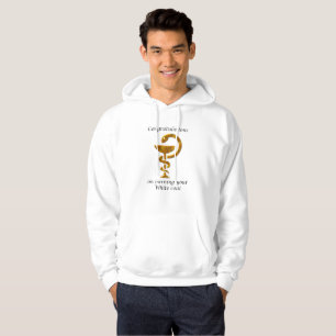 Pharmacy White Coat Zeremonie Herzlichen Glückwuns Hoodie