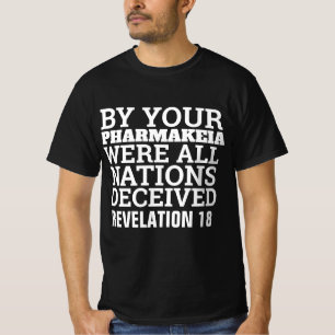 PHARMAKEIA IMPFSTOFF CHRISTLICHE T - SHIRT